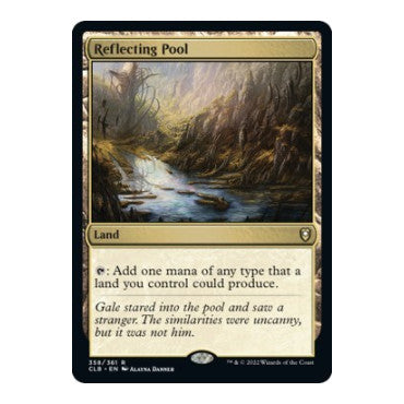 Reflecting Pool (CLB) #358 Rare (Near Mint) Commander Legends: Battle for Baldur's Gate Magic: The Gathering: 2022