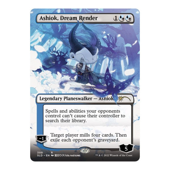 Ashiok, Dream Render (Borderless) (SLD) #399 Uncommon (Lightly Played) Secret Lair Drop Series Magic: The Gathering: 2026