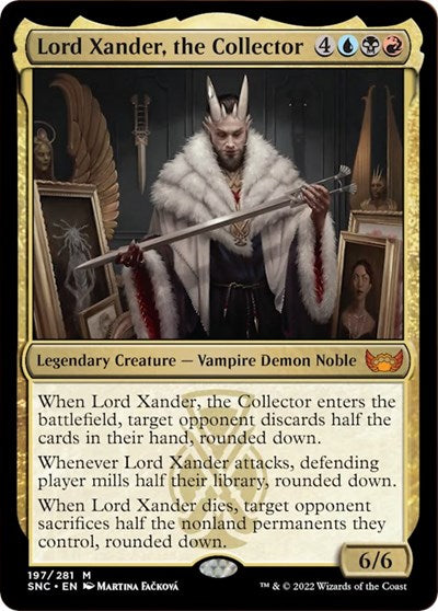 Lord Xander the Collector (SNC) #197 Mythic Rare (Near Mint) Streets of New Capenna Magic: The Gathering: 2022