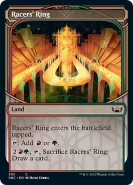 Racers Ring Showcase (SNC) #352 Common (Lightly Played) Streets of New Capenna Magic: The Gathering: 2022