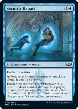 Security Bypass (SNC) #59 Common (Lightly Played) Streets of New Capenna Magic: The Gathering: 2022