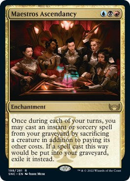 Maestros Ascendancy (SNC) #198 Rare (Lightly Played) Streets of New Capenna Magic: The Gathering: 2022