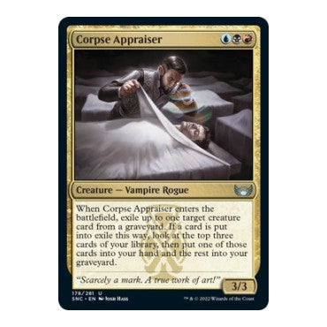 Corpse Appraiser (SNC) #178 Uncommon Streets of New Capenna Magic: The Gathering: 2022