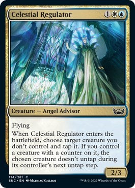 Celestial Regulator (SNC) #174 Common (Lightly Played) Streets of New Capenna Magic: The Gathering: 2022