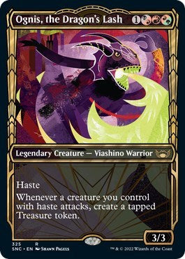 Ognis the Dragons Lash Showcase (SNC) #325 Rare (Near Mint) Streets of New Capenna Magic: The Gathering: 2022