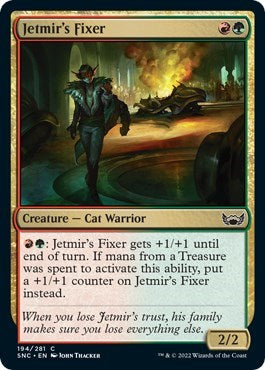 Jetmirs Fixer (SNC) #194 Common (Lightly Played) Streets of New Capenna Magic: The Gathering: 2022