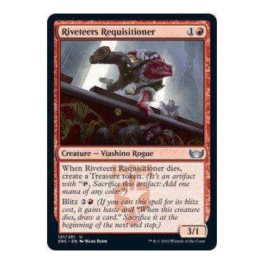 Riveteers Requisitioner (SNC) #121 Uncommon Streets of New Capenna Magic: The Gathering: 2022