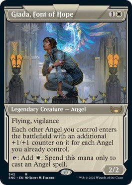 Giada Font of Hope Showcase (SNC) #342 Rare (Lightly Played) Streets of New Capenna Magic: The Gathering: 2022