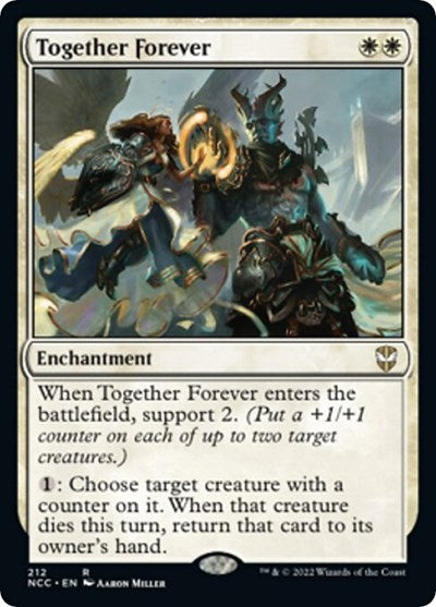 Together Forever (NCC) #212 Rare (Lightly Played) Commander: Streets of New Capenna Magic: The Gathering: 2022