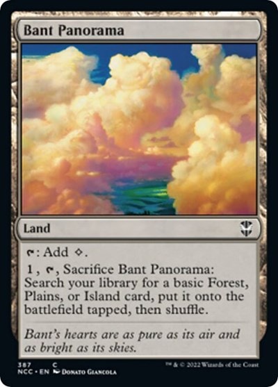 Bant Panorama (NCC) #387 Common (Lightly Played) Commander: Streets of New Capenna Magic: The Gathering: 2022