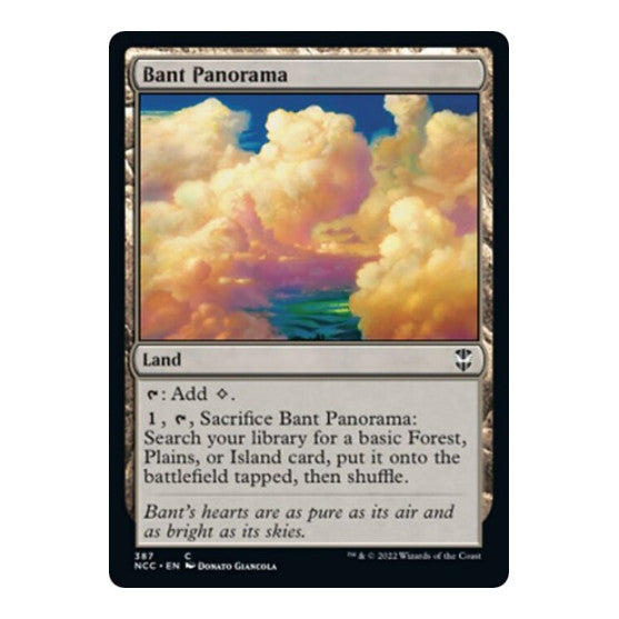 Bant Panorama (NCC) #387 Common (Lightly Played) Commander: Streets of New Capenna Magic: The Gathering: 2022