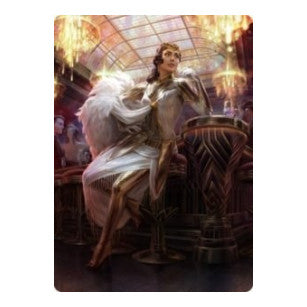 Elspeth Resplendent Art Card (3/81) (ASSNC) #3 Special (Lightly Played) Art Series: Streets of New Capenna Magic: The Gathering: 2022
