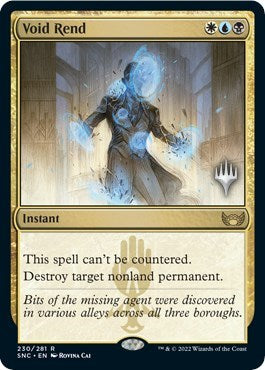 Void Rend (PPSNC) #230p Rare (Lightly Played) Promo Pack: Streets of New Capenna Magic: The Gathering: 2022