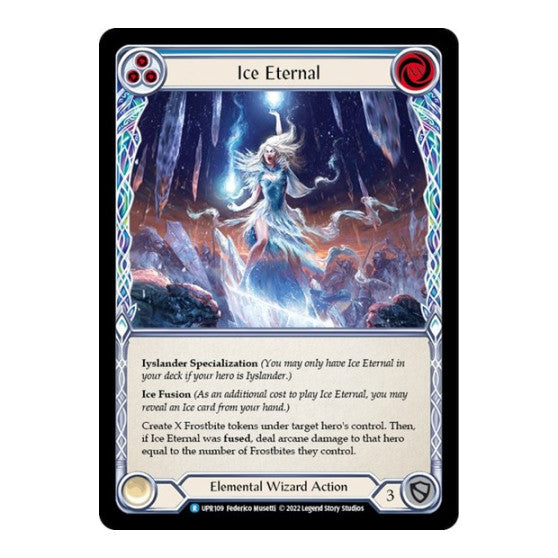 Ice Eternal (UPR) #UPR109 Rare (Lightly Played) Uprising Flesh and Blood TCG: 2022