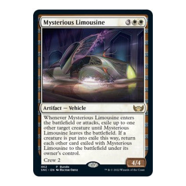 Mysterious Limousine (SNC Bundle) (UMP) #462 Promo (Foil Lightly Played) Unique and Miscellaneous Promos Magic: The Gathering: 2026