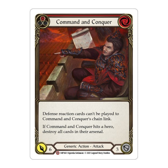 Command and Conquer (1HP) #1HP360 Majestic (Near Mint) History Pack Vol.1 Flesh and Blood TCG: 2022