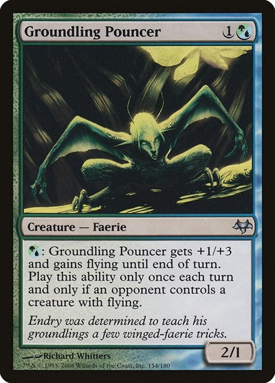 Groundling Pouncer (EVE) #154 Uncommon (Lightly Played) Eventide Magic: The Gathering: 2008