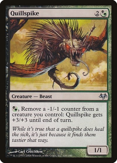 Quillspike (EVE) #126 Uncommon (Near Mint) Eventide Magic: The Gathering: 2008