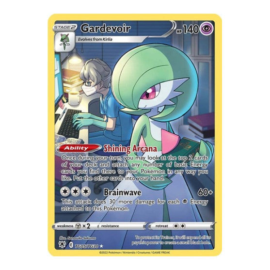 Gardevoir (SWSH10:TG) #TG05/TG30 Ultra Rare (Holofoil Near Mint) SWSH10: Astral Radiance Trainer Gallery Pokemon: 2022