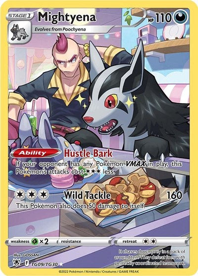 Mightyena (SWSH10:TG) #TG09/TG30 Ultra Rare SWSH10: Astral Radiance Trainer Gallery Pokemon: 2022
