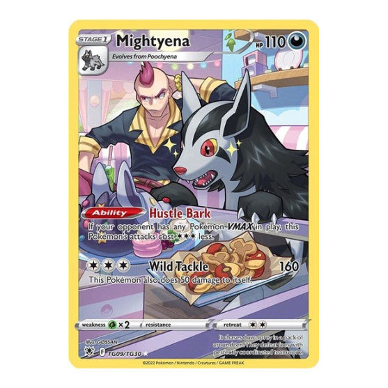 Mightyena (SWSH10:TG) #TG09/TG30 Ultra Rare (Holofoil Near Mint) SWSH10: Astral Radiance Trainer Gallery Pokemon: 2022