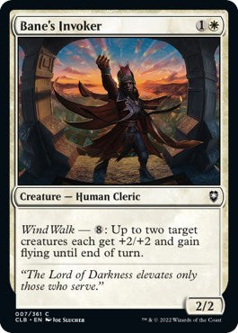 Banes Invoker (CLB) #7 Common Commander Legends: Battle for Baldur's Gate Magic: The Gathering: 2022