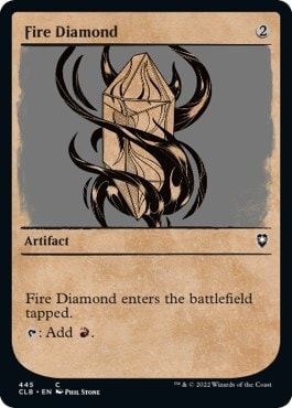 Fire Diamond Showcase (CLB) #445 Common (Lightly Played) Commander Legends: Battle for Baldur's Gate Magic: The Gathering: 2022