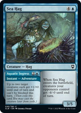 Sea Hag (CLB) #95 Common (Lightly Played) Commander Legends: Battle for Baldur's Gate Magic: The Gathering: 2022