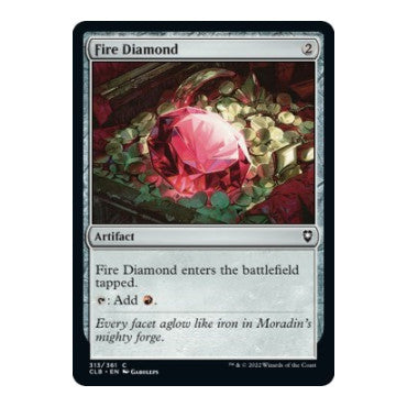Fire Diamond (CLB) #313 Common (Lightly Played) Commander Legends: Battle for Baldur's Gate Magic: The Gathering: 2022