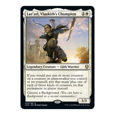 Laezel Vlaakiths Champion (CLB) #29 Rare (Near Mint) Commander Legends: Battle for Baldur's Gate Magic: The Gathering: 2022