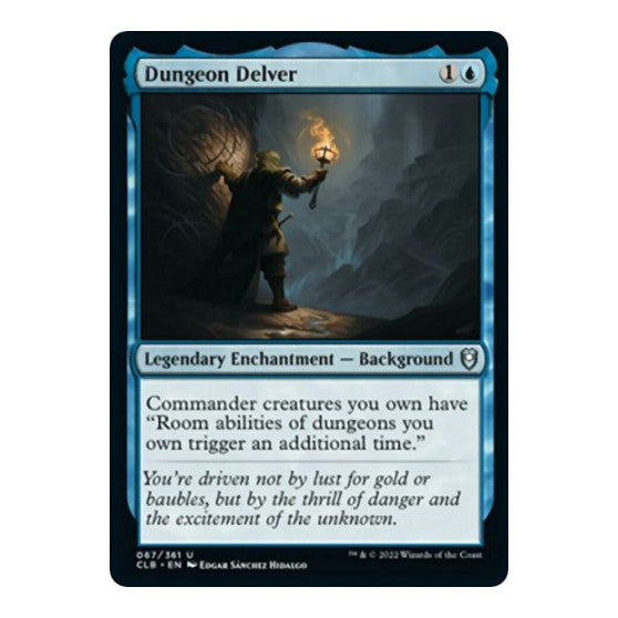 Dungeon Delver (CLB) #67 Uncommon (Lightly Played) Commander Legends: Battle for Baldur's Gate Magic: The Gathering: 2022