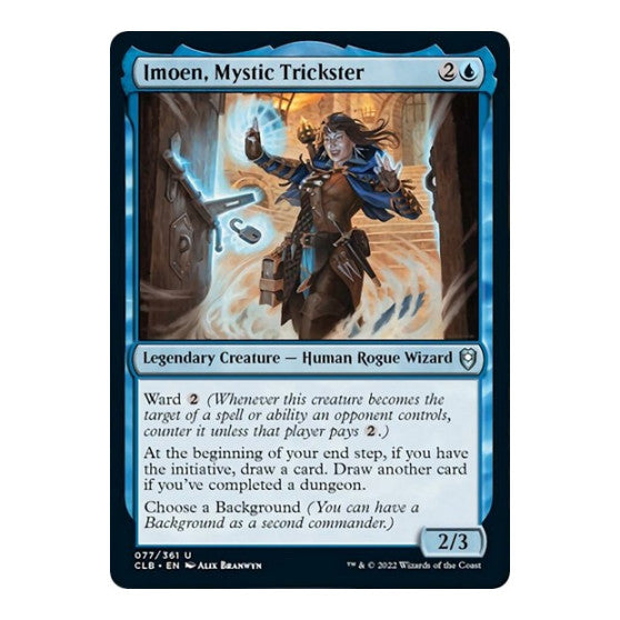 Imoen, Mystic Trickster (CLB) #77 Uncommon (Lightly Played) Commander Legends: Battle for Baldur's Gate Magic: The Gathering: 2022