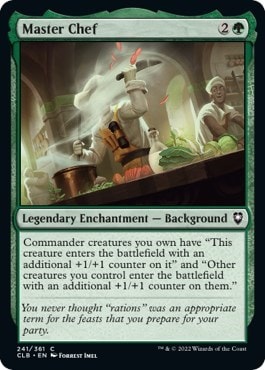 Master Chef (CLB) #241 Common (Lightly Played) Commander Legends: Battle for Baldur's Gate Magic: The Gathering: 2022