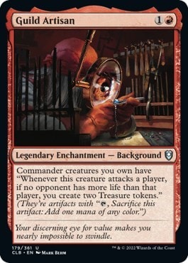 Guild Artisan (CLB) #179 Uncommon (Lightly Played) Commander Legends: Battle for Baldur's Gate Magic: The Gathering: 2022
