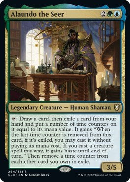 Alaundo the Seer (CLB) #264 Rare (Lightly Played) Commander Legends: Battle for Baldur's Gate Magic: The Gathering: 2022