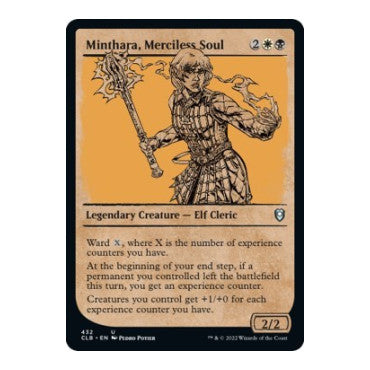 Minthara, Merciless Soul (Showcase) (CLB) #432 Uncommon (Lightly Played) Commander Legends: Battle for Baldur's Gate Magic: The Gathering: 2022