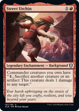 Street Urchin (CLB) #197 Uncommon (Lightly Played) Commander Legends: Battle for Baldur's Gate Magic: The Gathering: 2022