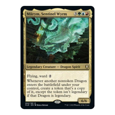Miirym Sentinel Wyrm (CLB) #284 Rare (Foil Lightly Played) Commander Legends: Battle for Baldur's Gate Magic: The Gathering: 2022