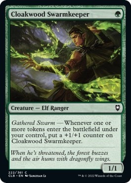 Cloakwood Swarmkeeper (CLB) #222 Common (Lightly Played) Commander Legends: Battle for Baldur's Gate Magic: The Gathering: 2022