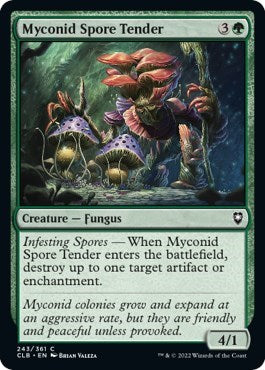 Myconid Spore Tender (CLB) #243 Common (Lightly Played) Commander Legends: Battle for Baldur's Gate Magic: The Gathering: 2022