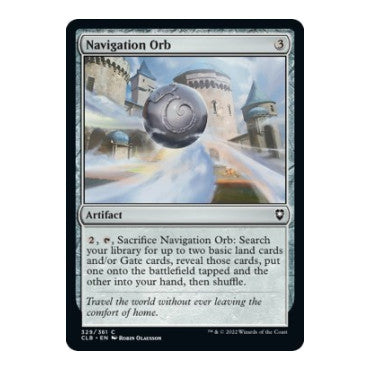 Navigation Orb (CLB) #329 Common (Lightly Played) Commander Legends: Battle for Baldur's Gate Magic: The Gathering: 2022