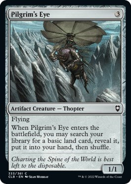 Pilgrims Eye (CLB) #333 Common Commander Legends: Battle for Baldur's Gate Magic: The Gathering: 2022