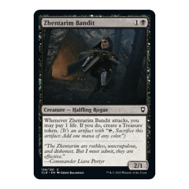 Zhentarim Bandit (CLB) #158 Common (Lightly Played) Commander Legends: Battle for Baldur's Gate Magic: The Gathering: 2022
