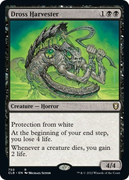 Dross Harvester (CLB) #750 Rare (Lightly Played) Commander Legends: Battle for Baldur's Gate Magic: The Gathering: 2022