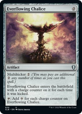 Everflowing Chalice (CLB) #859 Uncommon (Lightly Played) Commander Legends: Battle for Baldur's Gate Magic: The Gathering: 2022