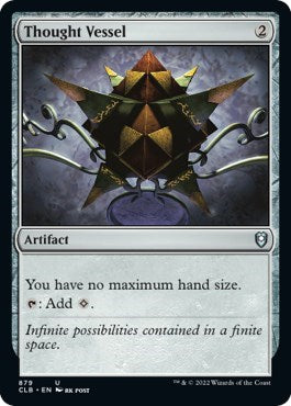 Thought Vessel (CLB) #879 Uncommon (Lightly Played) Commander Legends: Battle for Baldur's Gate Magic: The Gathering: 2022