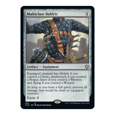 Multiclass Baldric (CLB) #684 Rare (Lightly Played) Commander Legends: Battle for Baldur's Gate Magic: The Gathering: 2022