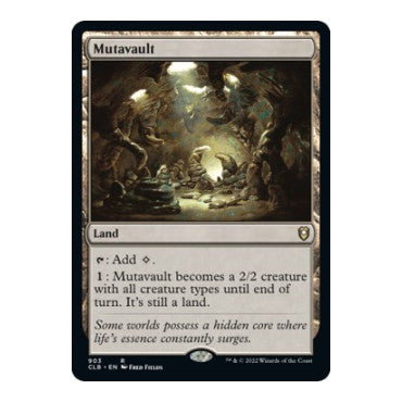 Mutavault (CLB) #903 Rare (Lightly Played) Commander Legends: Battle for Baldur's Gate Magic: The Gathering: 2022