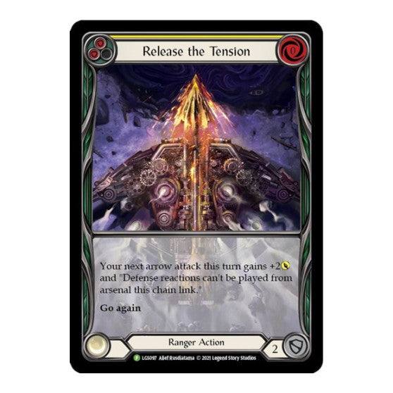 Release the Tension (Yellow) LGS097 (PR) #LGS097 Promo Flesh and Blood: Promo Cards Flesh and Blood TCG: 2019
