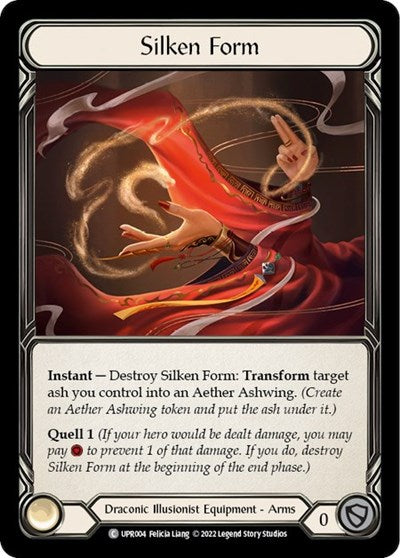 Silken Form (UPR) #UPR004 Common (Cold Foil Near Mint) Uprising Flesh and Blood TCG: 2022